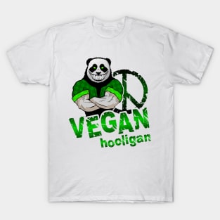 Vegan hooligan - Panda T-Shirt